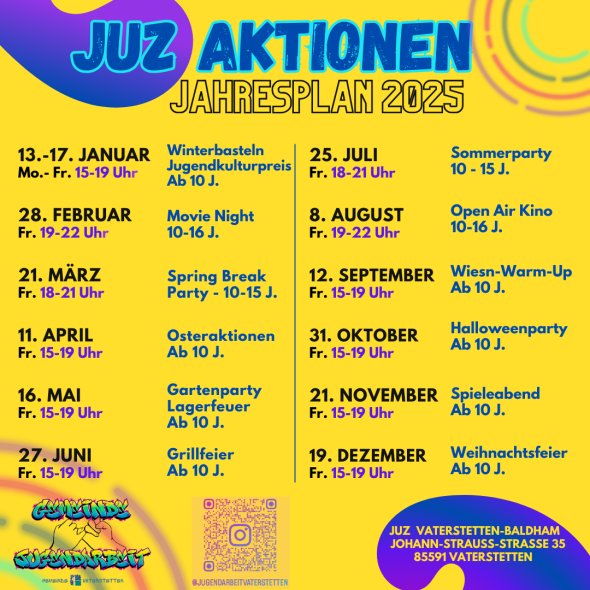 JUZ Jahresplan 2025 (Instagram Post) - 1 JUZ Jahresplan 2025 (Instagram Post) - 1