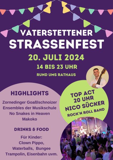 Plakat Straßenfest 2024 für Druck (598 x 845 mm) - 1