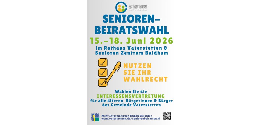Seniorenbeiratswahl 26 - 1 Seniorenbeiratswahl 26 - 1